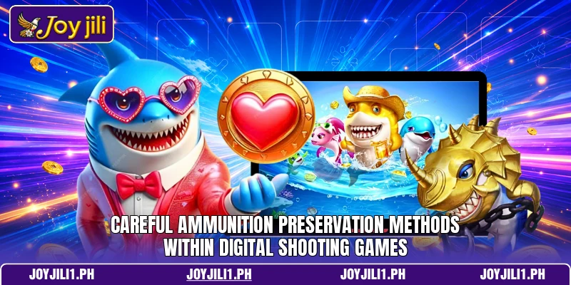 Careful ammunition preservation methods within digital shooting games Careful ammunition preservation methods within digital shooting games