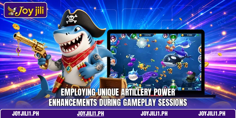 Employing unique artillery power enhancements during gameplay sessions Employing unique artillery power enhancements during gameplay sessions