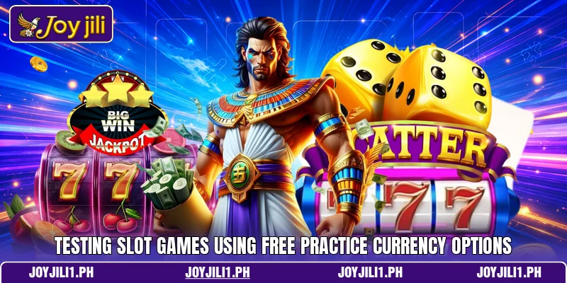 Testing slot games using free practice currency options Testing slot games using free practice currency options