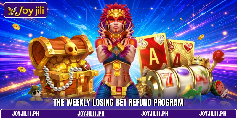 The weekly losing bet refund program The weekly losing bet refund program