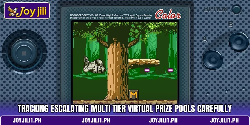 Tracking escalating multi tier virtual prize pools carefully Tracking escalating multi tier virtual prize pools carefully